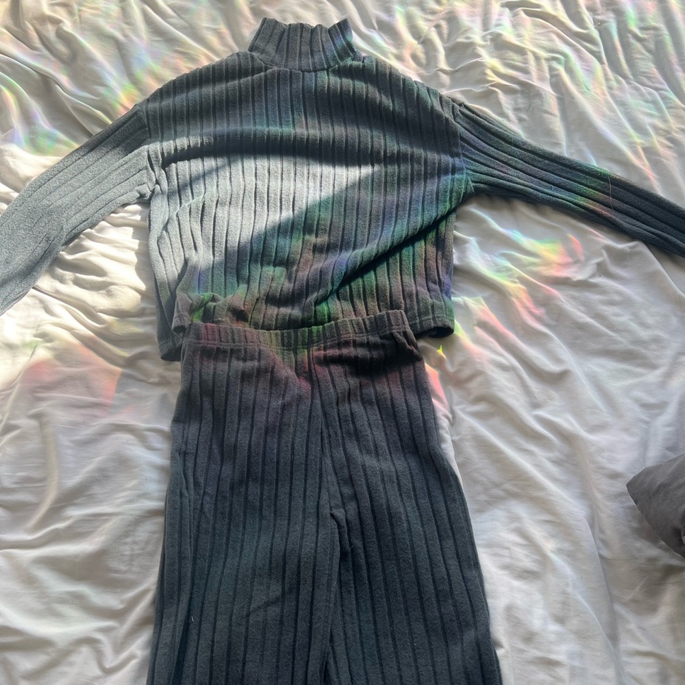 Comfy turtle neck pajama set